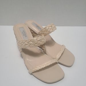 STEVEN NEW YORK Ardy Espadrille Wedge Sandal Size 7‎